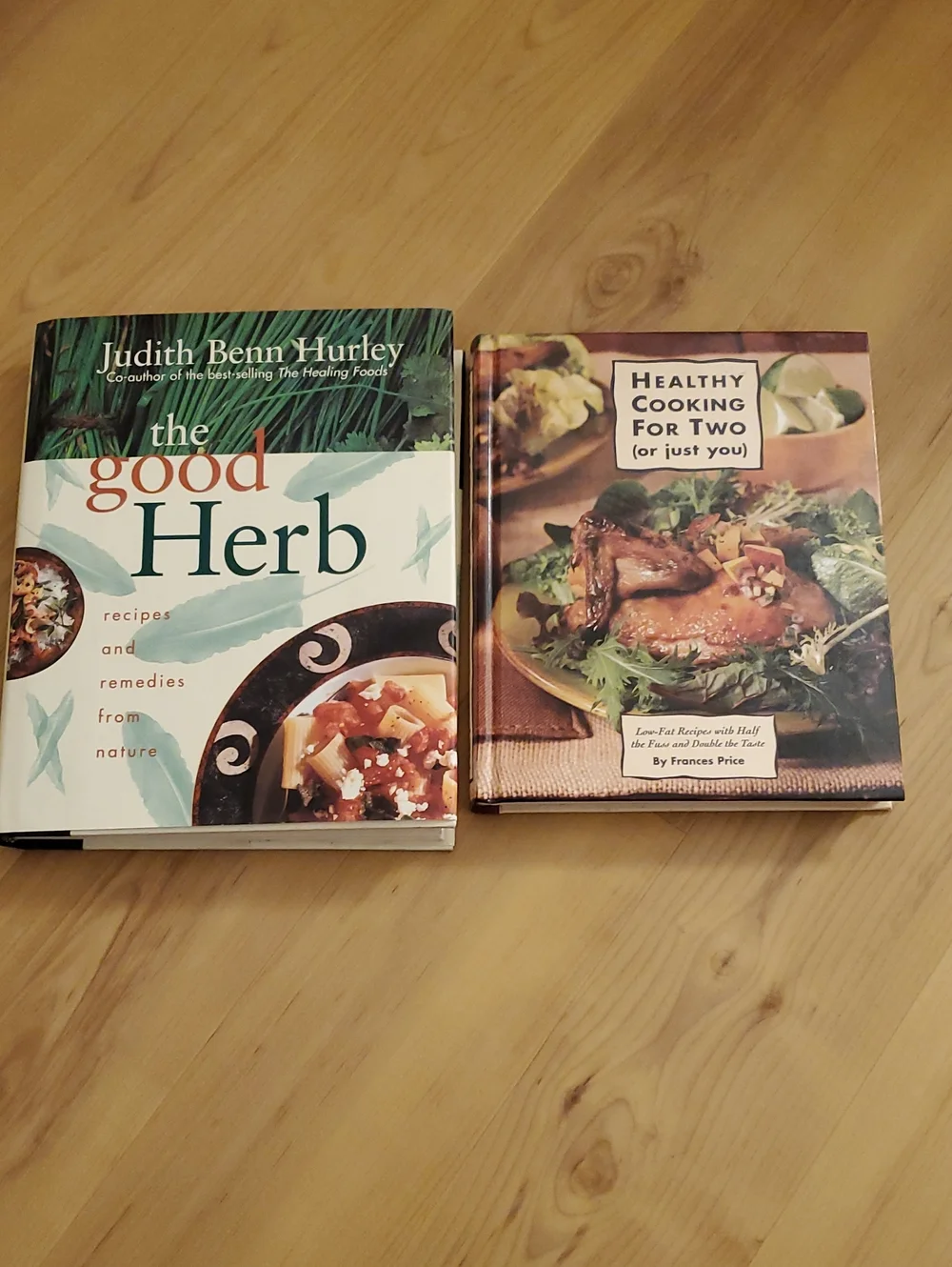 The Good Herb Cookbook - - Green Cover and Healthy Cooking For Two Cookbook